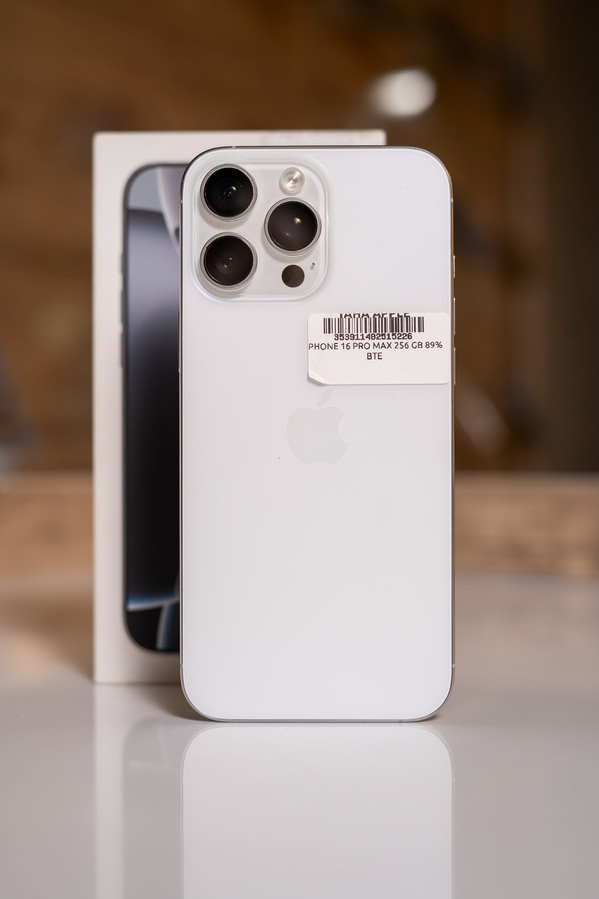 iPhone 16 Pro Max 256GB 89% Avec Boite