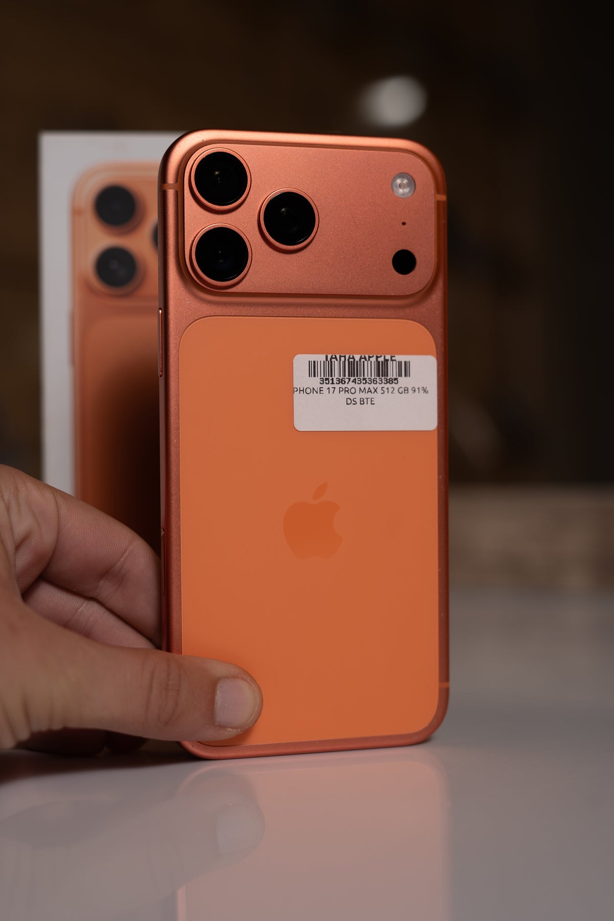 iPhone 17 Pro Max 512GB 91% AVEC BOITE