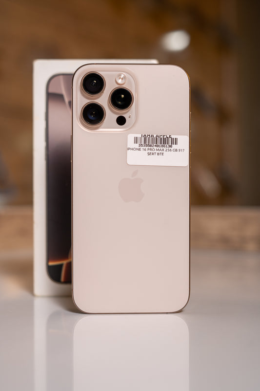 iPhone 16 Pro Max 256GB 81% Avec Boite